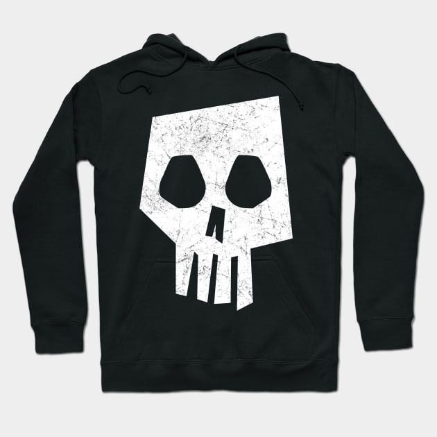 Skull Hoodie by tommartinart